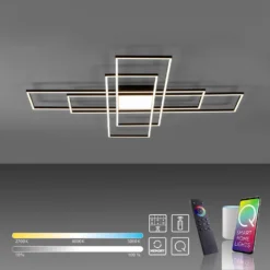 Paul Neuhaus Q-ASMIN Plafoniera LED 110x110 Cm -Philips Hue Shop 10001428 7