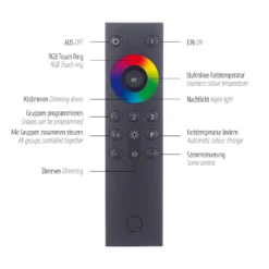 Paul Neuhaus Q-ASMIN Plafoniera LED 110x110 Cm -Philips Hue Shop 10001428 8