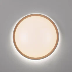 Paul Neuhaus Q-EMILIA Plafoniera LED, Grigio/legno -Philips Hue Shop 10001430 3