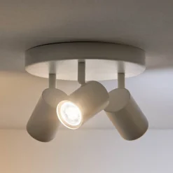 WiZ Faretto Da Soffitto Imageo, Rotondo A 3 Luci, Bianco