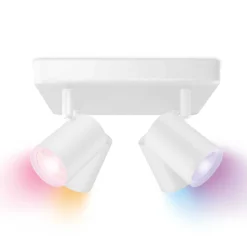 WiZ Faretto LED Da Soffitto Imageo, Quadrato 4 Luci Bianco -Philips Hue Shop 10002320 5