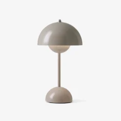 &Tradition Lampada Da Tavolo LED Ricaricabile Flowerpot VP9, Grigio-beige