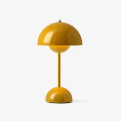 &Tradition LED Lampada Da Tavolo Ricaricabile Flowerpot VP9, Giallo Senape -Philips Hue Shop 10010936 3
