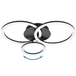 EGLO Connect Parrapos-Z Plafoniera LED, 3 Luci -Philips Hue Shop 10012602 4