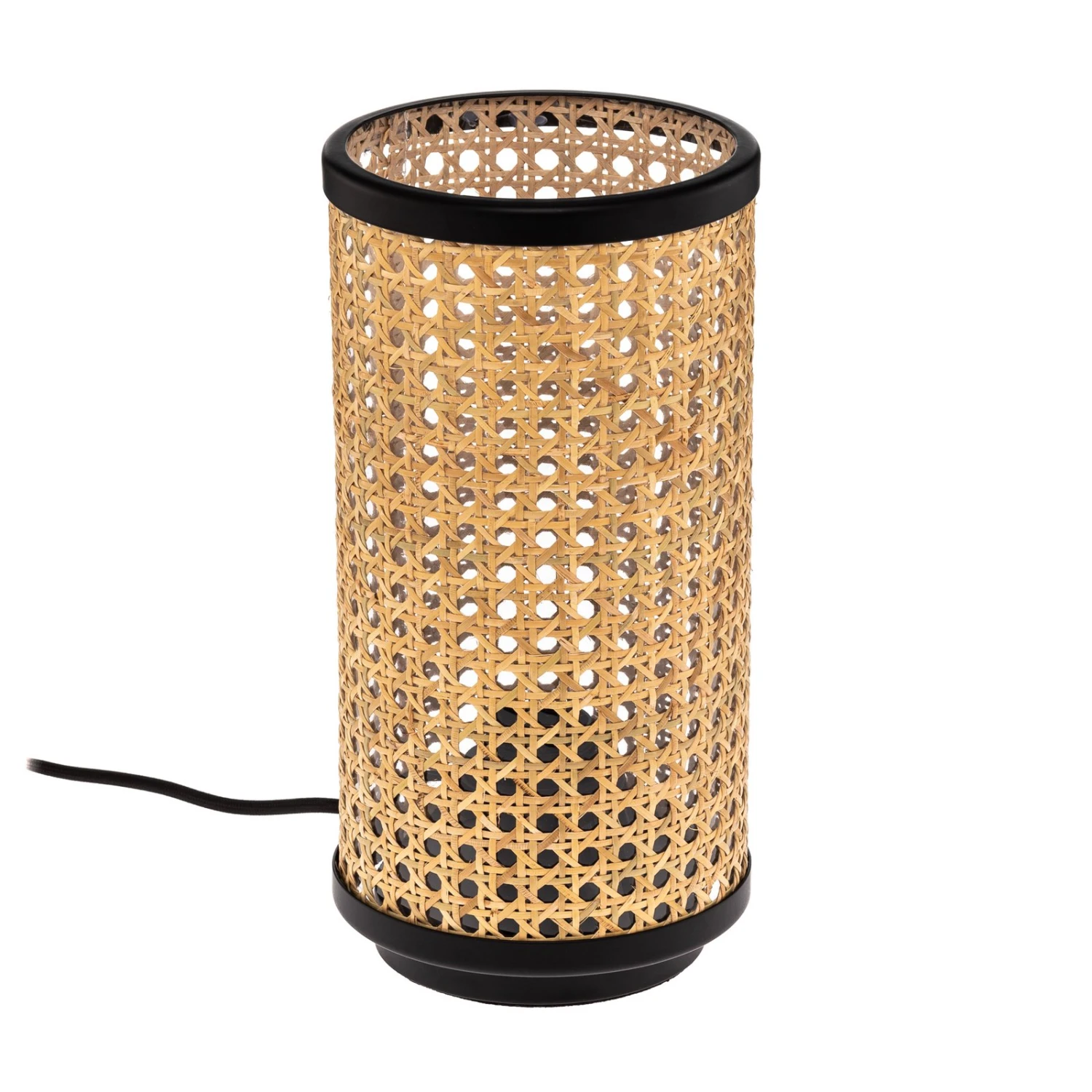 Lindby Yaelle Da Tavolo Metallo Rattan Alta 31cm 3 Lindby Yaelle Da Tavolo Metallo Rattan Alta 31cm - immagine 3