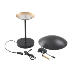 Lindby Tiama LED Da Tavolo Metallo Nero Oro 15 Lindby Tiama LED Da Tavolo Metallo Nero Oro -Philips Hue Shop 10012959 7