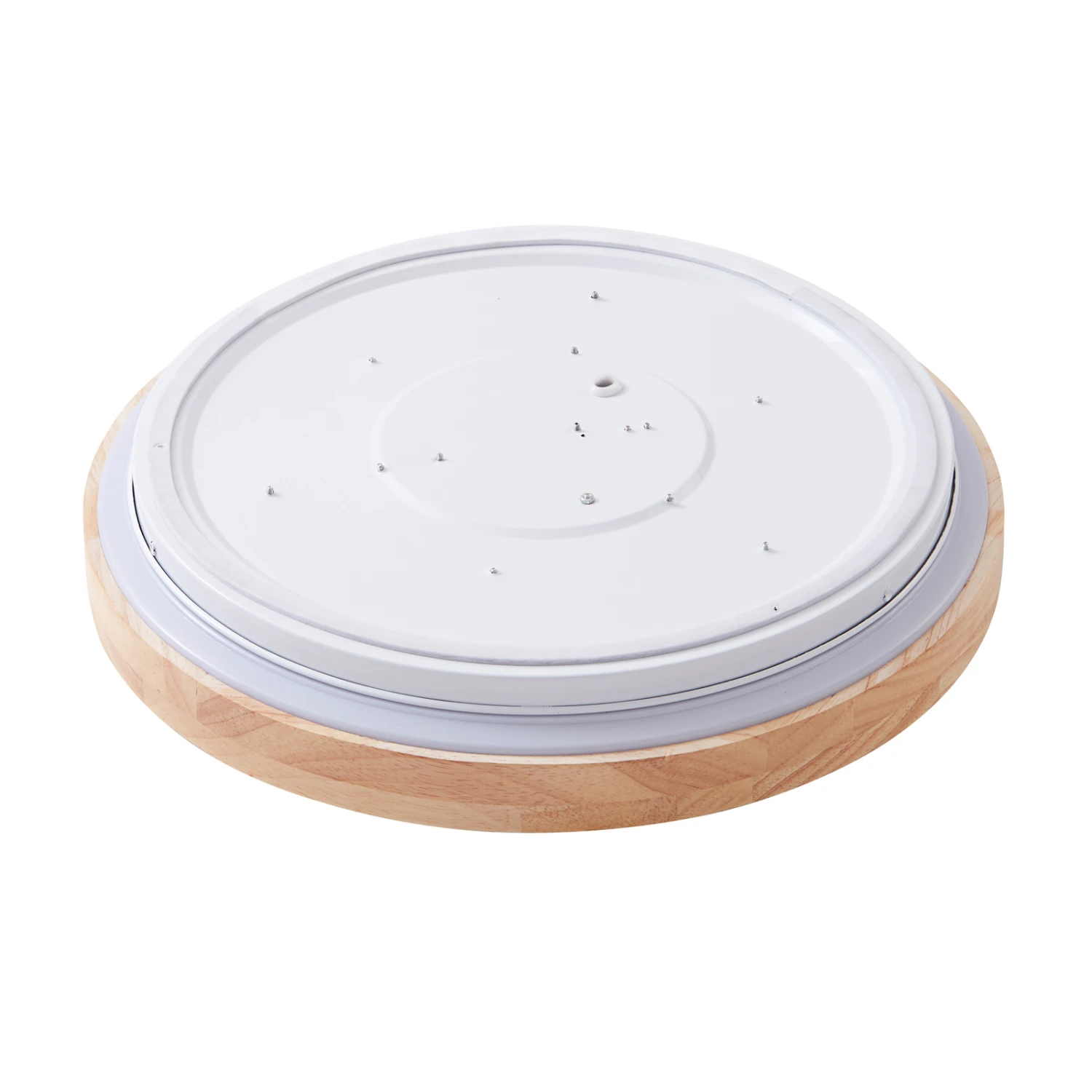 Lindby Smart Plafoniera In Legno Mirren Ø49,5 Cm CCT Tuya 7 Lindby Smart Plafoniera In Legno Mirren Ø49,5 Cm CCT Tuya - immagine 7