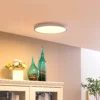 Lindby Smart Plafoniera LED Denora, Tuya, RGBW, CCT, Bianco