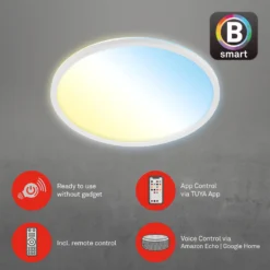 Plafoniera LED Slim S Dimmerabile CCT Bianco Ø 45 Cm -Philips Hue Shop 10014545 6