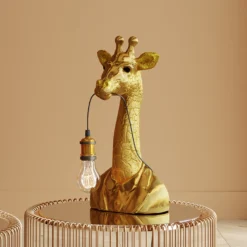 KARE Animal Giraffe Da Tavolo Altezza 50 Cm Oro