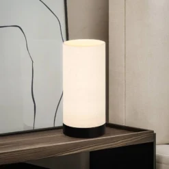 EGLO Lampada Da Tavolo Feniglia Con Lino Naturale