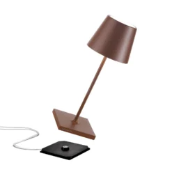 Zafferano Poldina Mini Da Tavolo Accu IP65 Corten -Philips Hue Shop 10016246 3