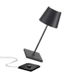 Zafferano Poldina Mini Da Tavolo Accu IP65 Grigio 12 Zafferano Poldina Mini Da Tavolo Accu IP65 Grigio -Philips Hue Shop 10016248 5