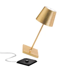 Zafferano Poldina Mini Da Tavolo Accu Interni Oro -Philips Hue Shop 10016270 3