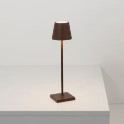 Zafferano Poldina Micro Lampada Accu IP65 Corten -Philips Hue Shop 10016309 4