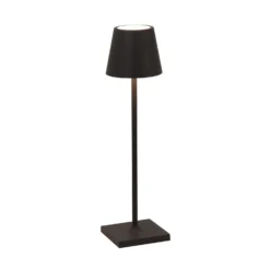Zafferano Poldina Micro Lampada Accu, IP65 Nero