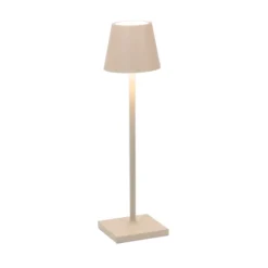 Zafferano Poldina Micro Lampada Accu IP65 Sabbia