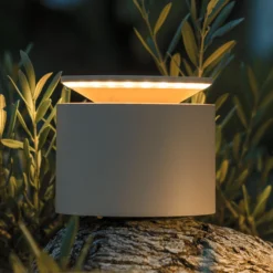 Zafferano Push-up Lampada Tavolo Accu IP54 Sabbia