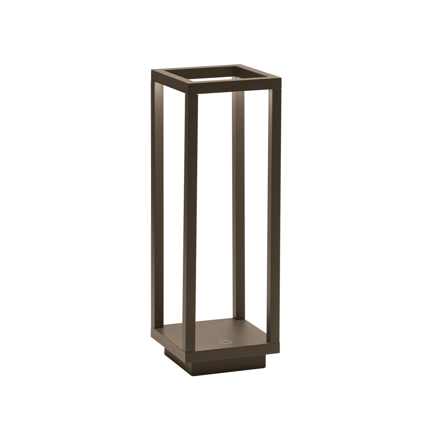 Zafferano Home Lanterna LED Accu IP54 Corten 1 Zafferano Home Lanterna LED Accu IP54 Corten