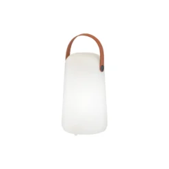 Lampada Da Tavolo LED Collgar, Bianco, Altezza 21 Cm
