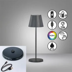 Cosenza Lampada Tavolo LED 2.0 34cm Nero 17 Cosenza Lampada Tavolo LED 2.0 34cm Nero -Philips Hue Shop 10017100 8
