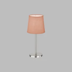 Eve Lampada Da Tavolo, Paralume Lino Nichel/rosa -Philips Hue Shop 10017478 2