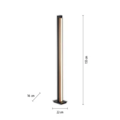 PURE Lines Piantana LED, Telecomando, Legno -Philips Hue Shop 10017853 3
