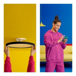 WiZ SuperSlim Plafoniera LED RGBW Ø54cm Nera 8 WiZ SuperSlim Plafoniera LED RGBW Ø54cm Nera -Philips Hue Shop 10017988 2