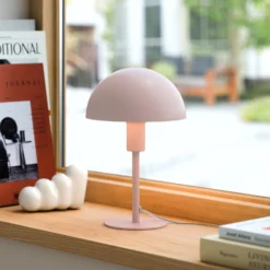 Nordlux Lampada Da Tavolo Ellen Mini, Metallo Rosa Polvere