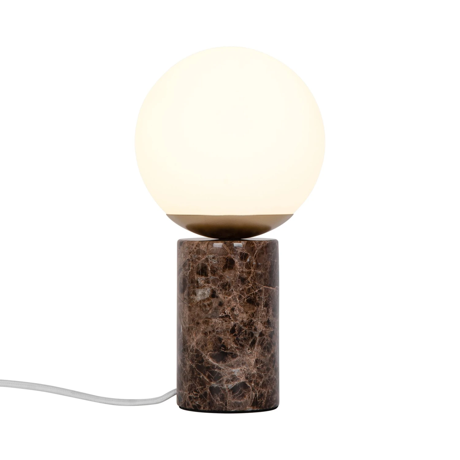 Nordlux Lampada Da Tavolo Lilly Marble Base Marmo, Marrone 2 Nordlux Lampada Da Tavolo Lilly Marble Base Marmo, Marrone - immagine 2
