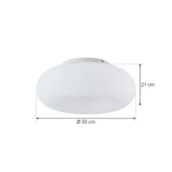 Lucande Smart LED Plafoniera Bolti, Bianco, RGBW, CCT, Tuya -Philips Hue Shop 10020094 3