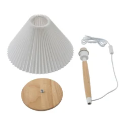 Lampada Da Tavolo Lucande Ellorin, Legno, Paralume In Tessuto -Philips Hue Shop 10020262 7