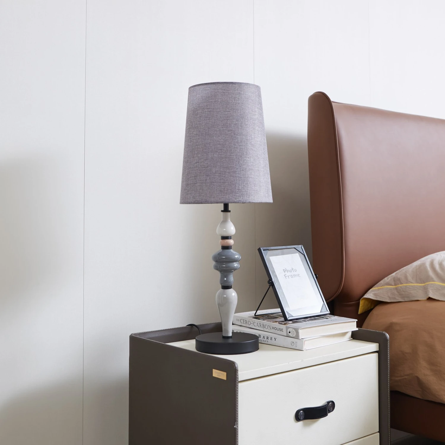 Lindby Haldorin Da Tavolo Con Paralume Di Tessuto 2 Lindby Haldorin Da Tavolo Con Paralume Di Tessuto - immagine 2