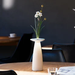 Lampada LED Accu Da Tavolo Nuflair, IP54, Beige