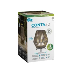Newgarden Conta Lampada LED Da Tavolo Taupe 32cm -Philips Hue Shop 10023227 4
