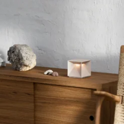 Lampada Da Tavolo LED Nutalis, Beige Dune