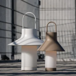 LOOM DESIGN Lampada Da Tavolo LED Ricaricabile Shadow Small, Beige, IP65 -Philips Hue Shop 10024756 5