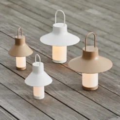 LOOM DESIGN Lampada Da Tavolo LED Ricaricabile Shadow Small, Beige, IP65 -Philips Hue Shop 10024756 6