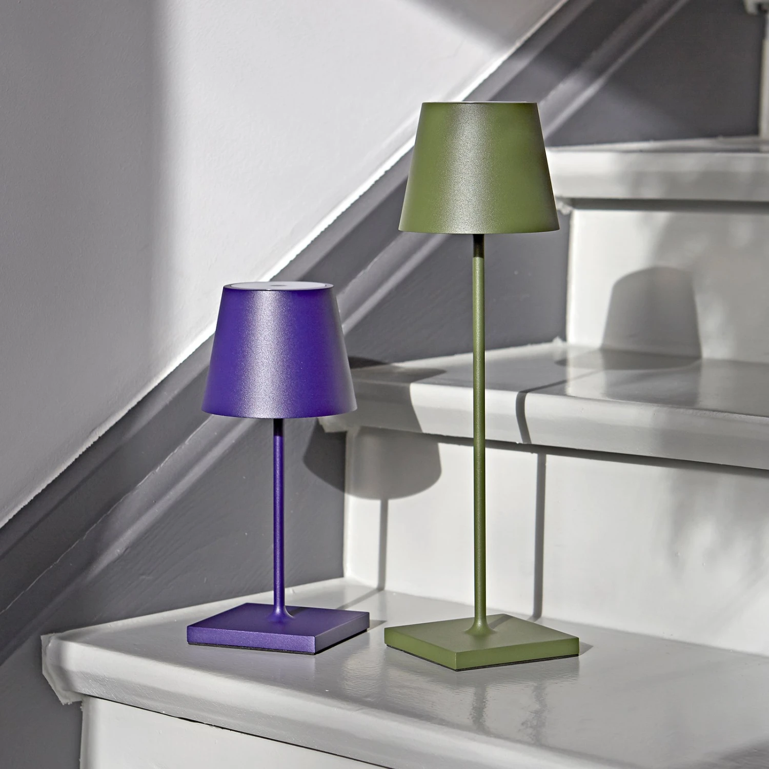 Nuindie IP54 Lampada LED Da Tavolo Ricaricabile 38 Cm Rotonda USB-C Abete 5 Nuindie IP54 Lampada LED Da Tavolo Ricaricabile 38 Cm Rotonda USB-C Abete - immagine 5