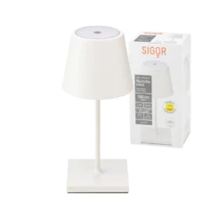 Nuindie Mini Lampada Da Tavolo Ricaricabile A LED, Rotonda, USB-C, Bianco -Philips Hue Shop 10027230 5