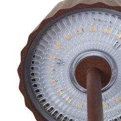 Lindby Lampada Da Tavolo LED Ricaricabile Esali, Marrone Ruggine, Set Di 3 -Philips Hue Shop 10028752 5