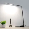 Lampada Da Scrivania A LED Starglass Con Base In Vetro