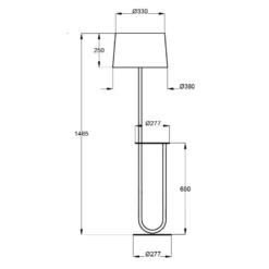 Aluminor Duo Piantana Con Mensola -Philips Hue Shop 1065111 5