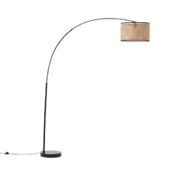 BRILLIANT Piantana Ad Arco Wiley Con Rattan 9 BRILLIANT Piantana Ad Arco Wiley Con Rattan -Philips Hue Shop 1509753 3