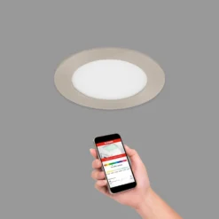 Telefunken Virgo Luci Da Incasso A LED, RGBW, Nichel, Ø 12 Cm -Philips Hue Shop 1510707 5