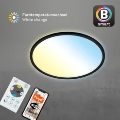 Dime LED Slim Smart Nero Dime CCT Ø 42 Cm -Philips Hue Shop 1510795 3