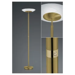 Piantana LED Findus, 1 Luce, Ottone Anticato -Philips Hue Shop 1554270 2