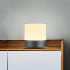 BANKAMP Button LED Da Tavolo Alta18,5cm Antracite