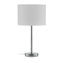 Lampada Da Tavolo Maarit Tessuto, Bianco/cromo -Philips Hue Shop 1573018 2