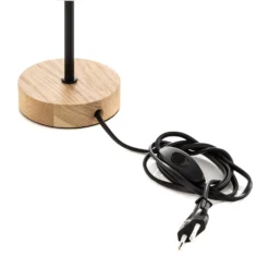Lampada Da Tavolo Corralee, Legno E Stoffa Bianco -Philips Hue Shop 1573120 7
